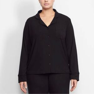 SKIMS Soft Lounge Sleep Top in Onyx
